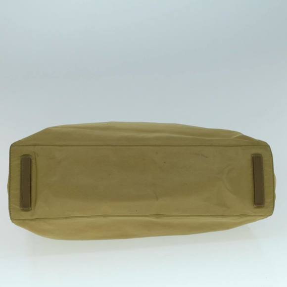 PRADA Tote Bag Nylon Leather Khaki Auth bs8917 - Picture 5 of 16